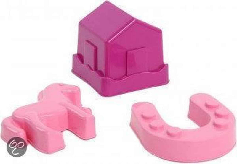 Jonotoys lena zandvormen pony 3-delig