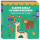 Imagebooks vrolijke houten vriendje - kleine giraf is nieuwsgierig