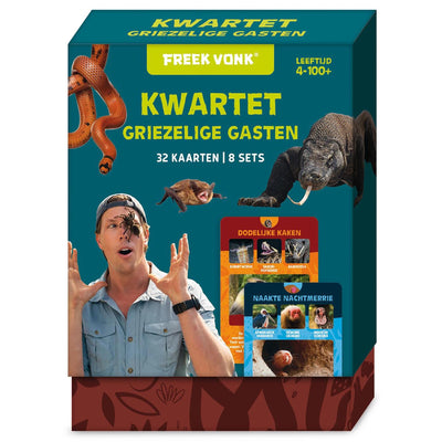 Imagebooks freek vonk dierenkwartet - griezelige dieren