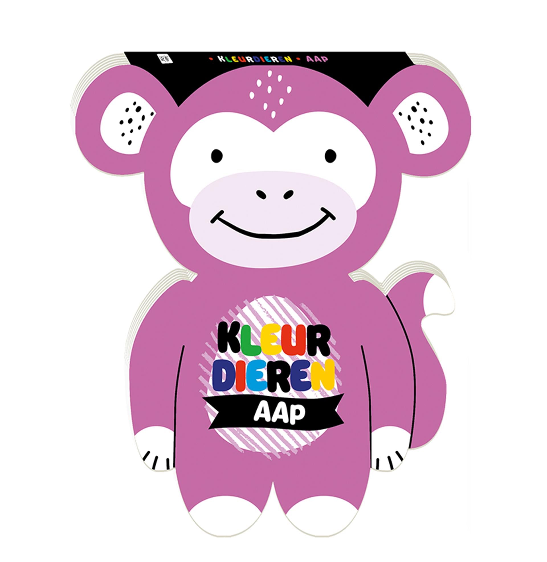 Imagebooks kleurdieren - aap