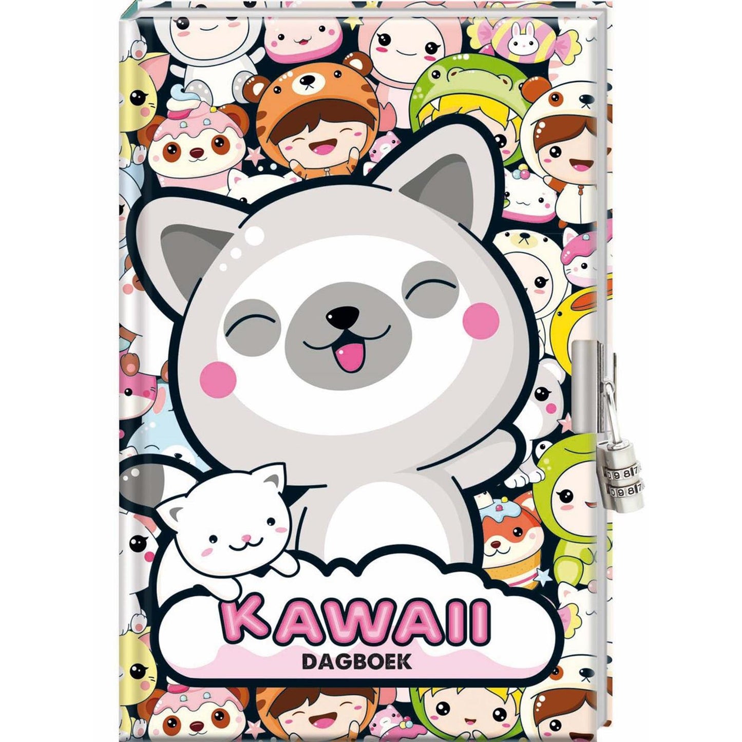 Imagebooks kawaii dagboek met slot