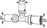 Cornat perskoppeling t-stuk 16mm 10s ms-a2 - vrptp500416n - afbeelding 2