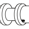 Cornat perskoppeling 16x16mm 10st ms-a2 - vrptp500650n