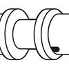 Cornat perskoppeling 20x20mm 10st ms-a2 - vrptp500655n