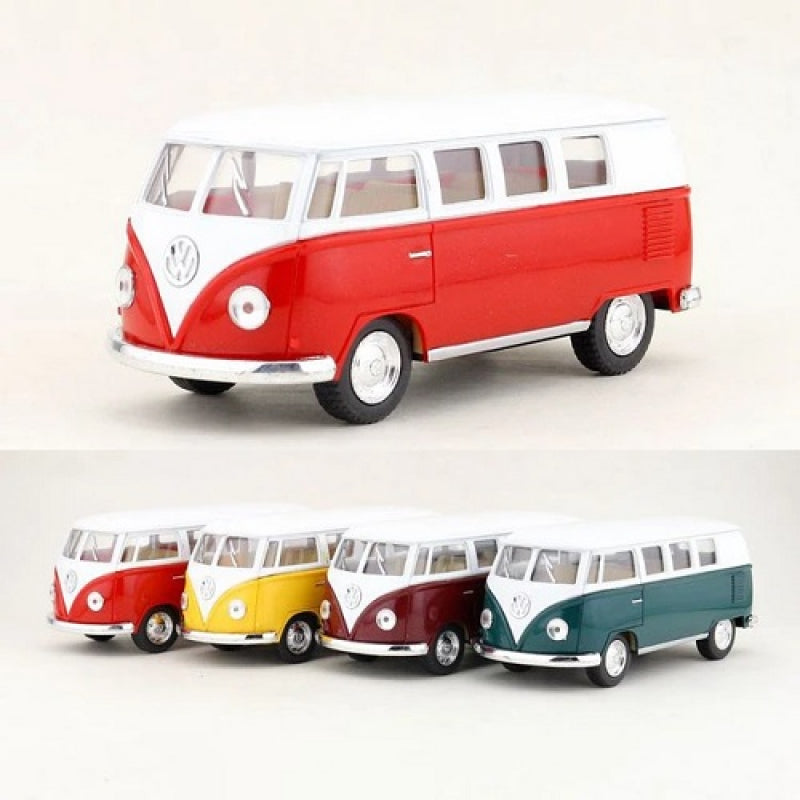 Kids globe vw classical bus 1962 die cast (1:64 4 ass.)