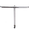 Stuur Omafiets XL Grepen 22,2 550 22,2 mm Zilver