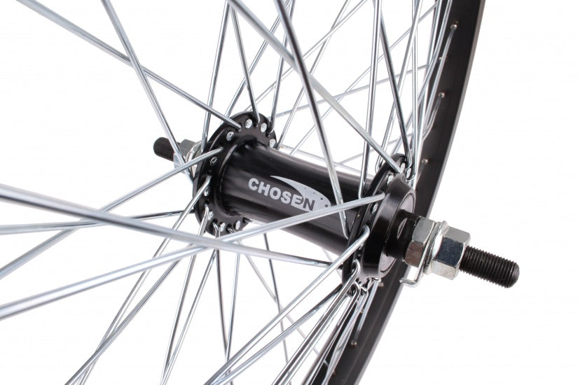 Voorwiel Freestyle 20 inch Aluminium 48G Zwart