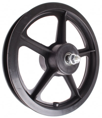 VWP Wiel Step Autoped 12 1 2 x 2 1 4 PVC Zwart