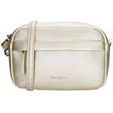 Beagles tarragona schoudertas 13,5x21x6cm lichtgoud - afbeelding 1