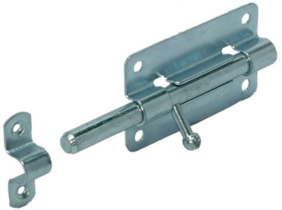 Waelbers producten hangslotgrendel 100mm gegalvaniseerd