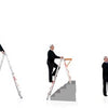 Waku professionele telescopische vouwladder 4x4 treden - 1413800101