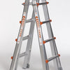 Waku professionele telescopische vouwladder 4x4 treden - 1413800101
