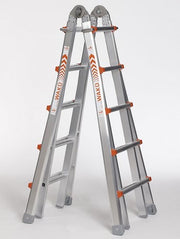 Waku professionele telescopische vouwladder 4x5 treden - 1413800102 - afbeelding 1