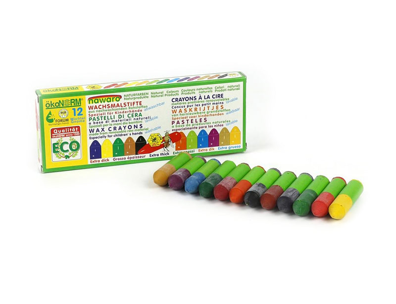 Ökonorm waskrijtjes - kartondoos - kinderen - 12 stuks