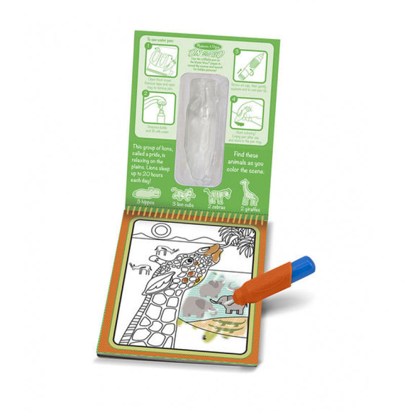 Melissa doug water wow! (safari)