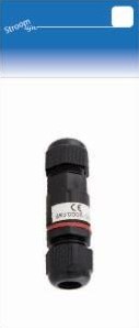 Enzo waterdichte kabelkoppeling ip68 max. 3x1,5qmm zwart - 6617040