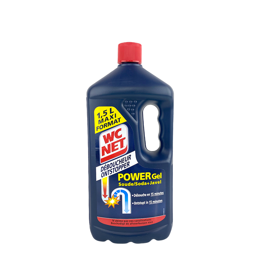 Wc net ontstopper power gel 1500ml