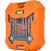 Enzo wellcut wc-db56 bit boor- en gatenzaagset | 56-delig | in opbergkoffer - wc-db56