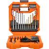 Enzo wellcut wc-db56 bit boor- en gatenzaagset | 56-delig | in opbergkoffer - wc-db56