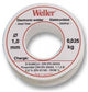 Weller el99-1-100 soldeertin, 1mm, 100g, loodvrij - t0054025199 - t0054025199