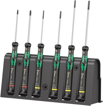 Wera 2035 6 a micro-schroevendraaierset + houder, 6 -delig - 1 stuk(s) - 05118150001