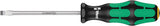 Wera 334 zaagsnede schroevendraaier, garage kling, 0.8 x 5.0 x 100 mm - 1 stuk(s) - 05007610001 - afbeelding 1