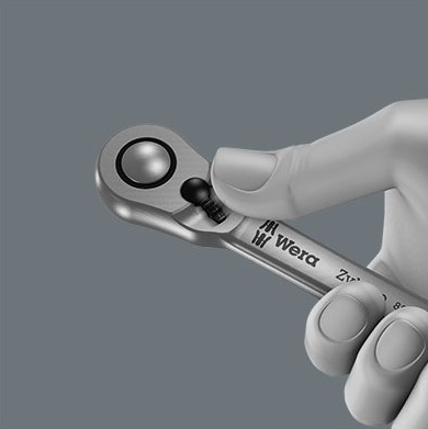 Wera 8004 a zyklop metal-ratel met omschakelpal met 1 4 -aandrijving , 1 4 duim x 141.0 mm - 1 stuk(s) - 05004004001