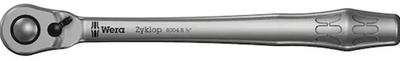 Wera zyklop metaal ratel 8004 b 3 8 (zilver, 1 4 )