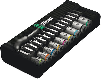Wera 8100 sa 8 zyklop metal ratchet set (1 4 )