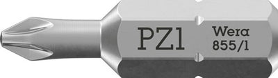 Wera 855 1 z bits pozidriv, pz 1 x 25 mm - 1 stuk(s) - 05072080001