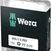 Wera 855 1 z bits pozidriv, pz 2 x 25 mm (10 bits pro box) - 1 stuk(s) - 05072404001