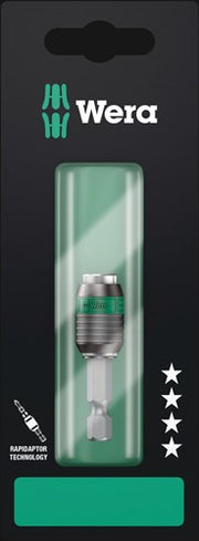 Wera 889 4 1 k rapidaptor universele bithouder, 1 4 duim x 50 mm - 1 stuk(s) - 05073421001 - afbeelding 1