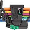Wera 950 9 hex-plus multicolour stiftsleutelset - 05133164001