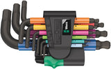 Wera 950 9 hex-plus multicolour stiftsleutelset - 05133164001 - afbeelding 1