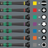 Wera kraftform micro electronics elektronica-schroevendraaierset 25-delig - 05134000001 - afbeelding 2