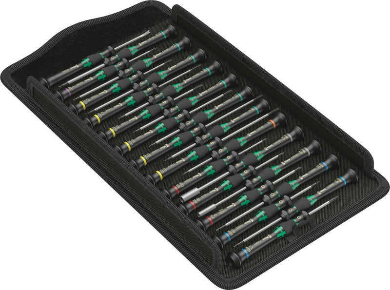 Wera kraftform micro 12 electronics elektronica-schroevendraaierset 12-delig - 05134000001
