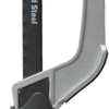 Werkzeyt mini-ijzerzaag 10' alu - b25350