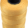 Werkzeyt pp touw 1mm 8kg geel bobijn 125m - b34179