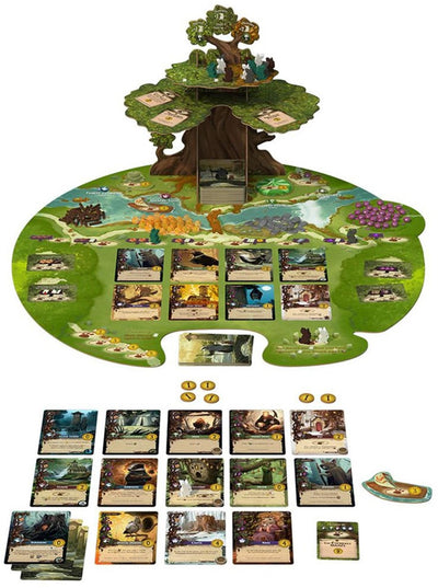 White goblin games everdell bordspel (nederlands, 1 - 4 spelers, 40 minuten, vanaf 10 jaar)
