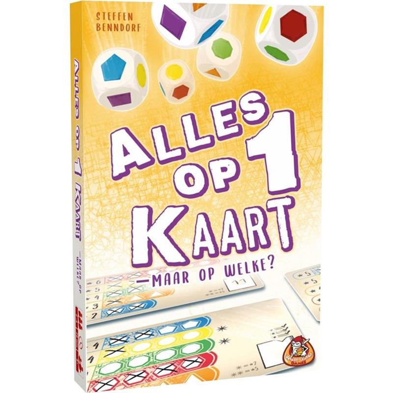 White goblin games white goblin alles op 1 kaart dobbelspel