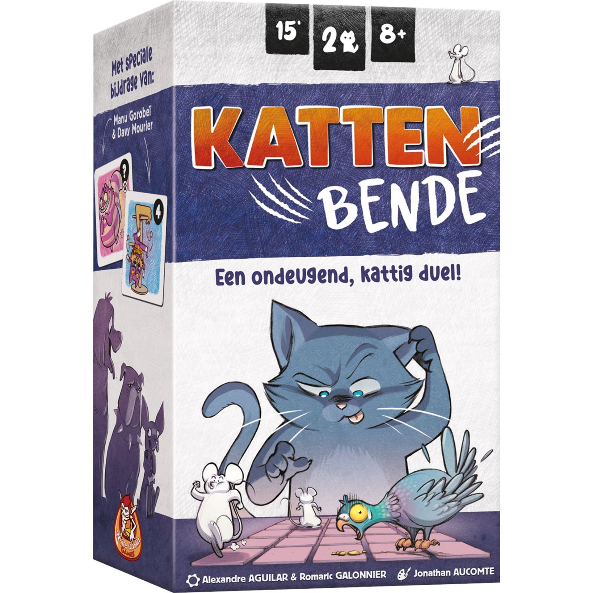White goblin games kattenbende kaartspel