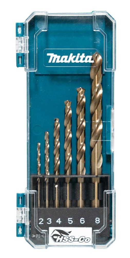 Makita metalhss-co boorset 6szt.