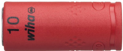 Wiha 246230 dopsleutelinzet geïsoleerd 1 4 buitenzeskant 10.0 mm x 42 mm - 43095