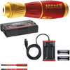 Wiha 44318 | e-schroevendraaier speede® ii electric | 7-dlg | met slimbits | 2x 1.6ah accu en usb-oplader in l-boxx mini - 44318