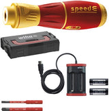 Wiha e-schroevendraaierset speede® ii electric + slimbits in l-boxx mini - 7-delig - 44318 - afbeelding 1