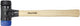 Ty wiha 83213030 kunststof hamer safe zacht middelzacht met hickorysteel, rond-slagkop 30, 290 mm - 26649