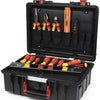 Wiha 9300-70403 gereedschapskoffer basic set l elektrisch | 18 delig - 45530