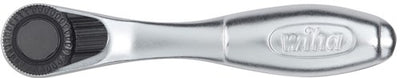 Wiha bitratel 90 mm met duimwiel buitenzeskant 1 4 in blister - 36931