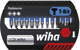 Wiha bitset flipselector t-bit 25 mm phillips, pozidriv, torx® 14-delig 1 4 c6,3 - 41824 - 41824 - afbeelding 2