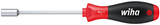 Wiha zeskantdopsleutel | sw 8 mm | klinglengte 125 mm | totale lengte 243 mm | meercomponentengreep | 1 stuk - 01024 01024 - afbeelding 1